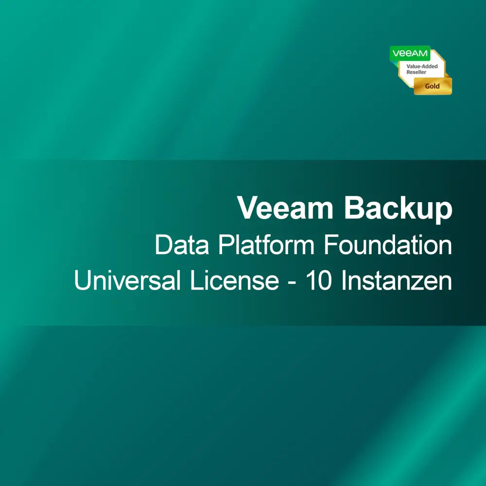 Veeam Data Platform Foundation Universal License - 10 Instances