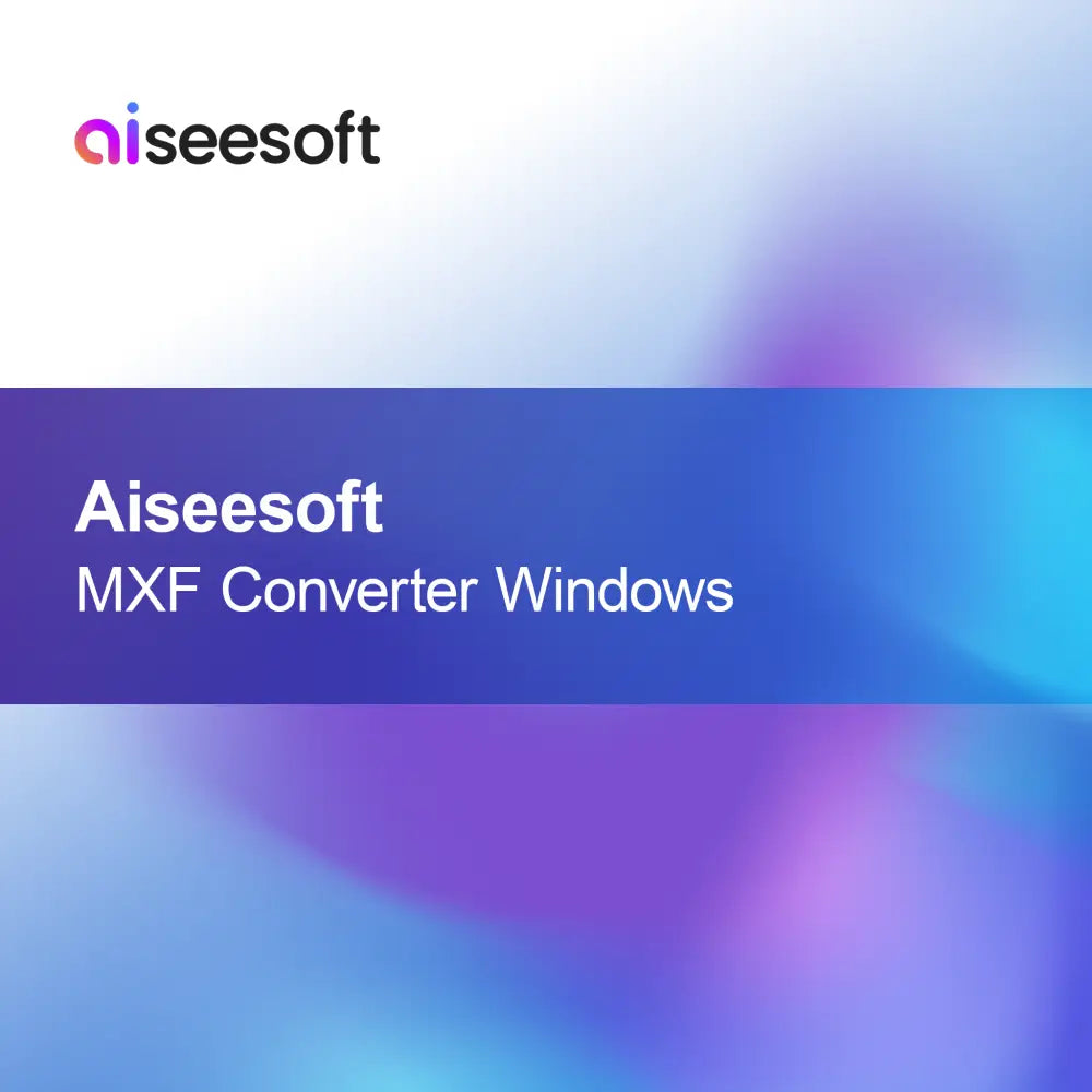Aiseesoft MXF Converter