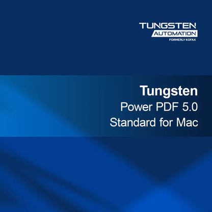 Tungsten Power PDF 5.0 Standard for Mac